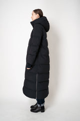 Herno 2 Layer Windstopper Down Padded Coat in Black