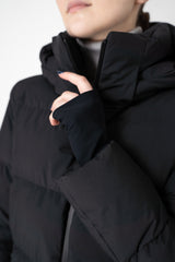 Herno 2 Layer Windstopper Down Padded Coat in Black