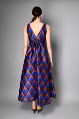 Odeeh Cinabar Long Peacock Dress- Ashia Mode- Vancouver, BC