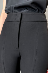 Peserico Slim Stretch Pants in Black