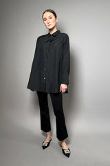 Peter O. Mahler Taffeta Shirt in Black