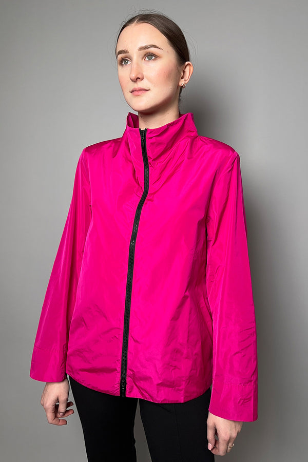 Peter O. Mahler Windbreaker Jacket in Fuchsia