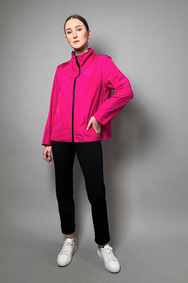 Peter O. Mahler Windbreaker Jacket in Fuchsia