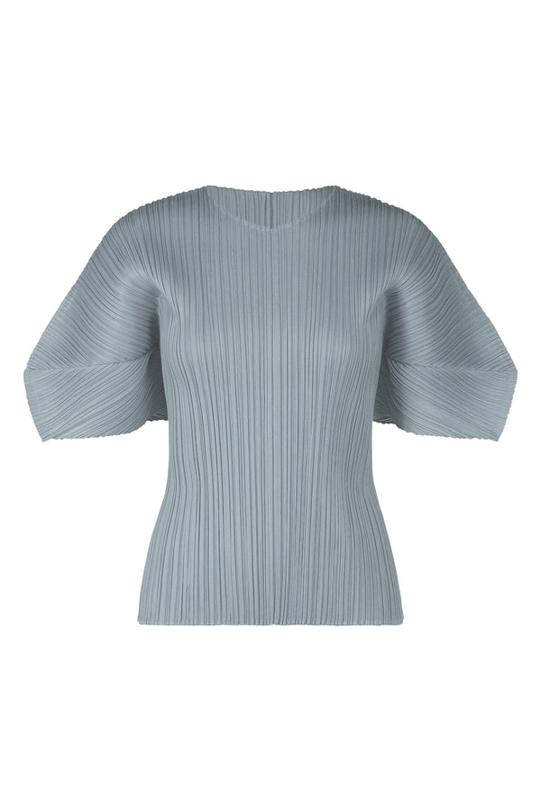 Pleats Please Monthly Colors: August Shirt in Cool Grey - Ashia Mode – Vancouver, BC