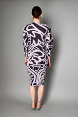 Pleats Please Issey Miyake SEEKER Dress in Light Purple- Ashia Mode- Vancouver, BC