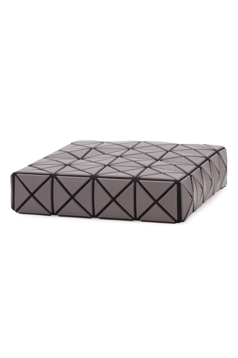 Bao Bao Issey Miyake Prism Matte Mini Shoulder Bag in Charcoal Grey Vancouver. Shop Online or in Store. 