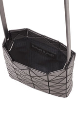 Bao Bao Issey Miyake Prism Matte Mini Shoulder Bag in Charcoal Grey Vancouver. Shop Online or in Store. 