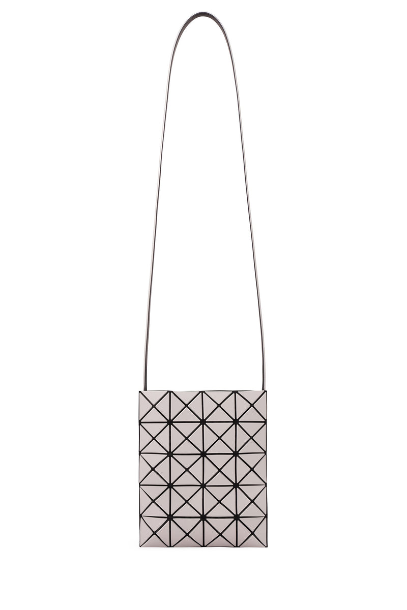Bao Bao Issey Miyake Prism Matte Mini Shoulder Bag in Light Grey
