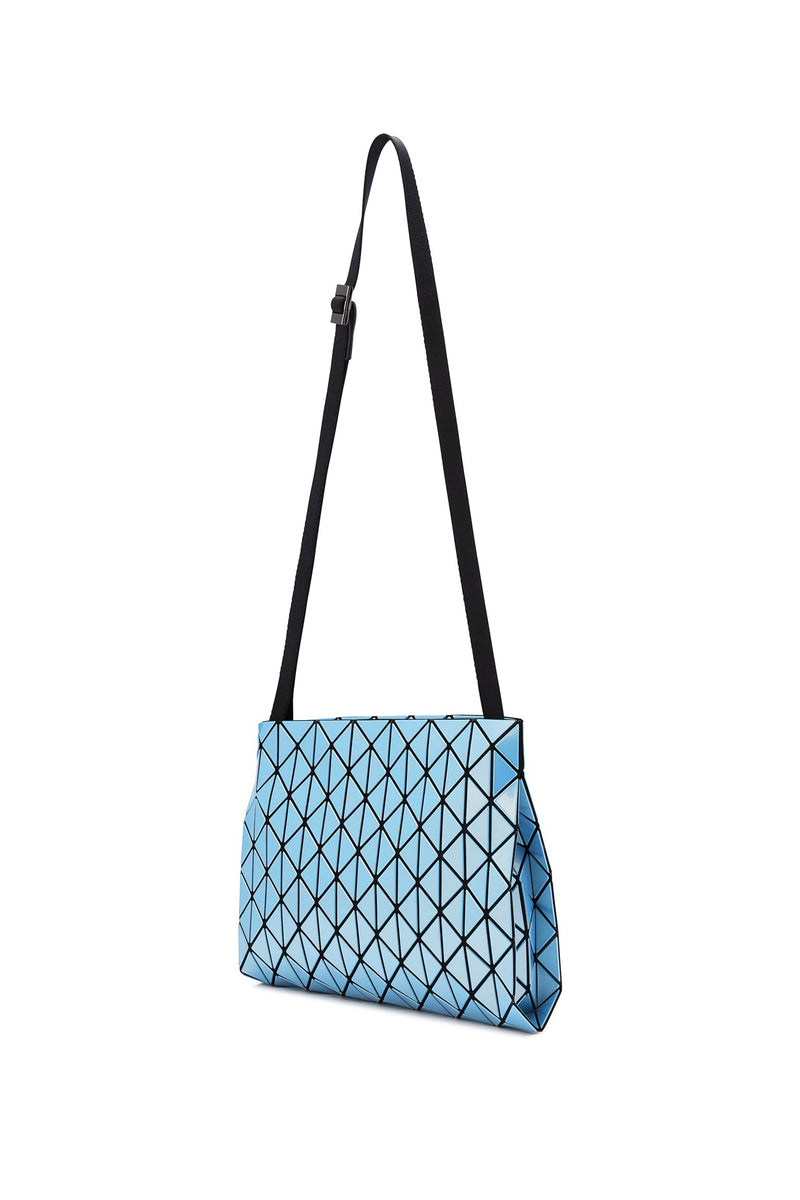 Bao Bao Issey Miyake Small Row Metallic Shoulder Bag in Blue