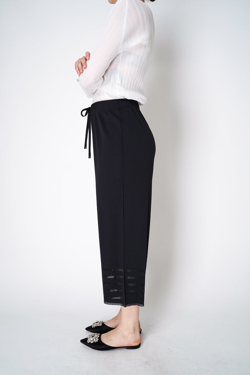 Pleats Please Issey Miyake A-Poc Basics Straight Leg Pants
