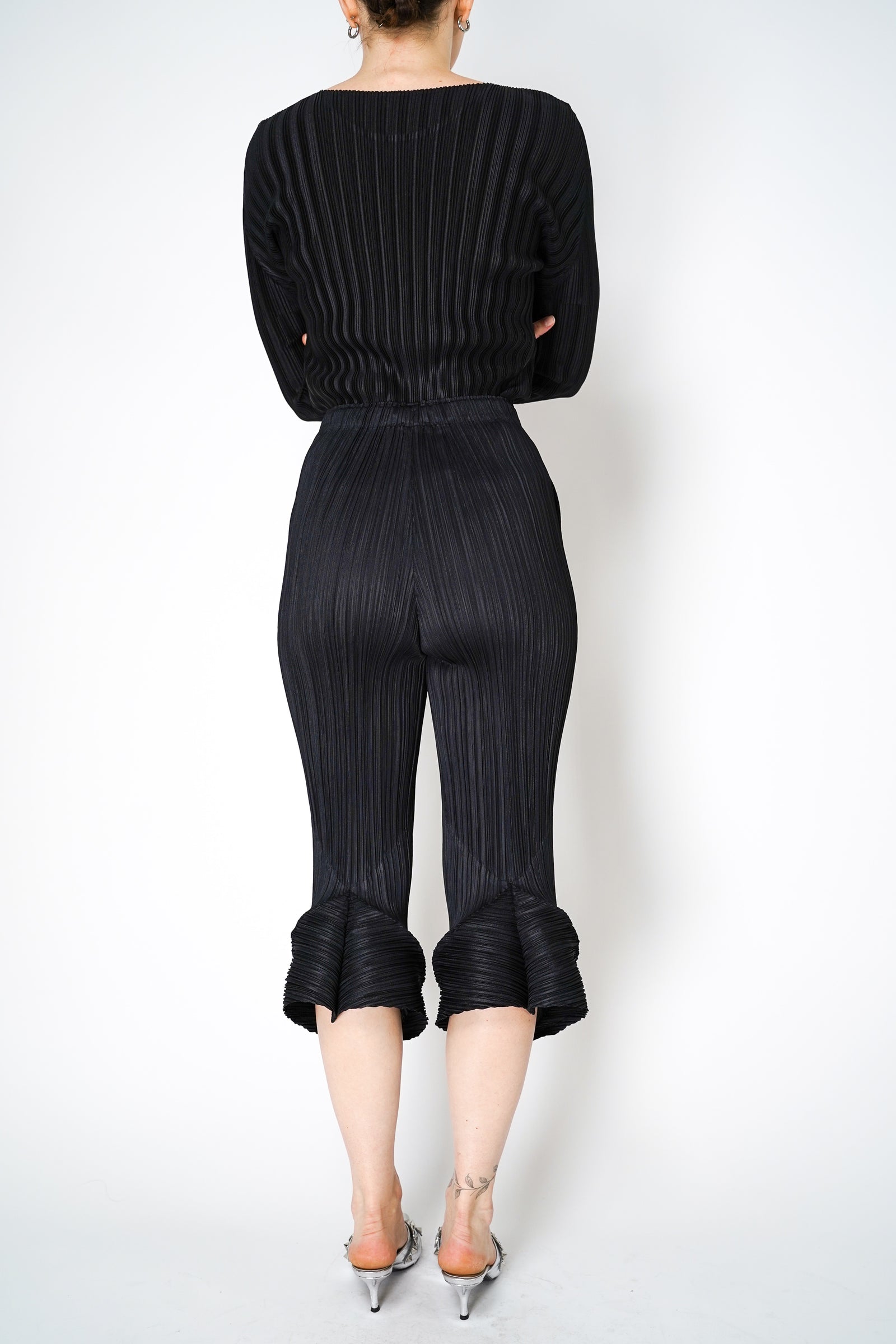 【★超目玉】 Thicker Miyake Issey Please Pleats Bottoms Inward with 2 トップス