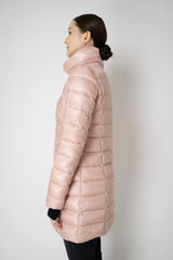 Herno Ultralight Technology Goose Down Padded Coat in Bubblegum Pink