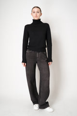 Fabiana Filippi Cashmere Turtle Neck Sweater in Black