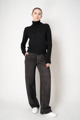 Fabiana Filippi Cashmere Turtle Neck Sweater in Black