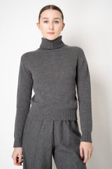 Fabiana Filippi Cashmere Turtle Neck Sweater in Grey