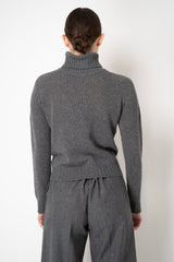 Fabiana Filippi Cashmere Turtle Neck Sweater in Grey