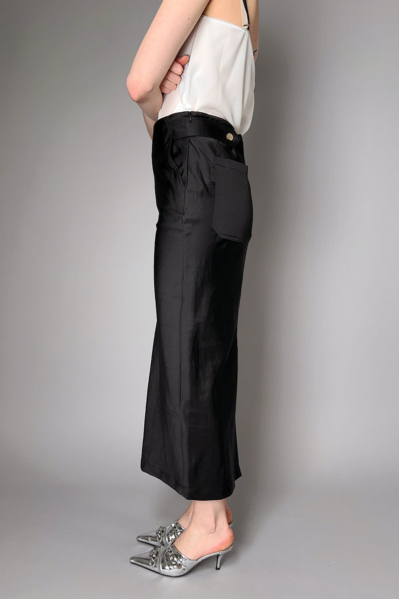 Dorothee Schumacher Slouchy Pencil Skirt in Black