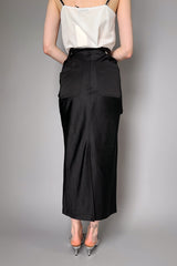 Dorothee Schumacher Slouchy Pencil Skirt in Black