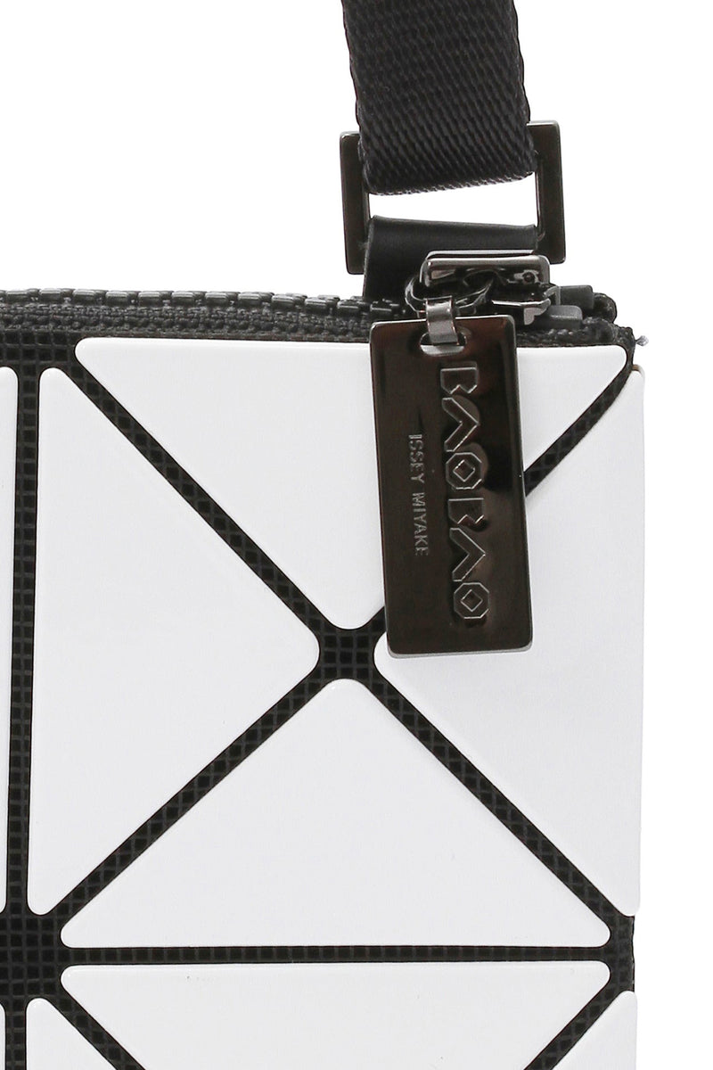 Bao Bao Issey Miyake Small Lucent Crossbody Bag in Silver Vancouver. Shop Online or in Store. 