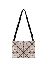 Bao Bao Issey Miyake Small Lucent Crossbody Bag in Beige Vancouver. Shop Online or in Store. 