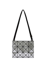 Bao Bao Issey Miyake Small Lucent Crossbody Bag in Silver Vancouver. Shop Online or in Store. 