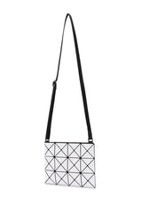 Bao Bao Issey Miyake Small Lucent Crossbody Bag in Beige Vancouver. Shop Online or in Store. 