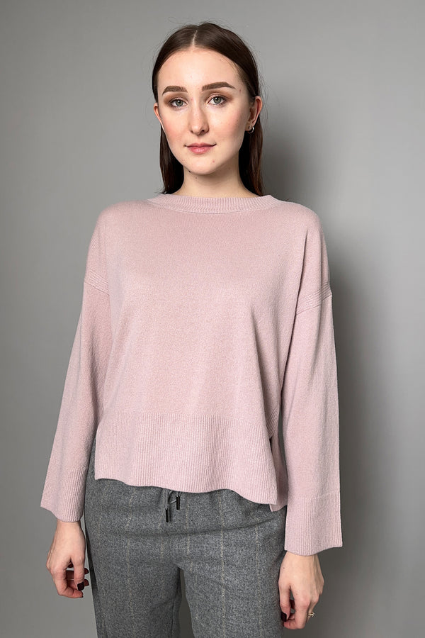 Tonet Cashmere Sweater in Light Pink - Ashia Mode – Vancouver, BC