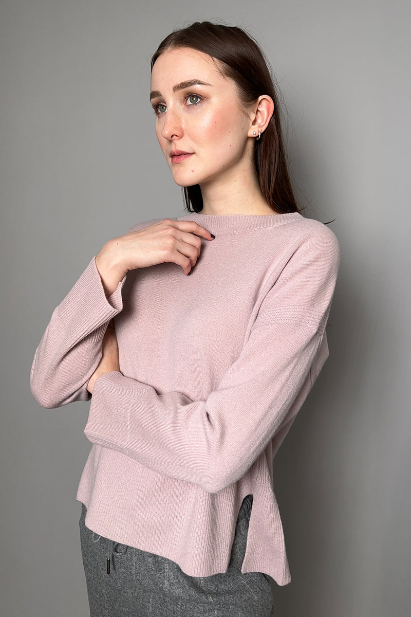 Tonet Cashmere Sweater in Light Pink - Ashia Mode – Vancouver, BC