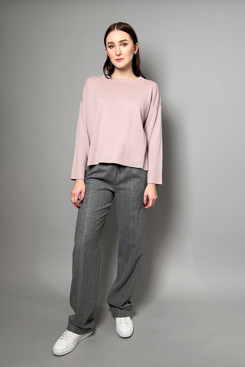 Tonet Cashmere Sweater in Light Pink - Ashia Mode – Vancouver, BC