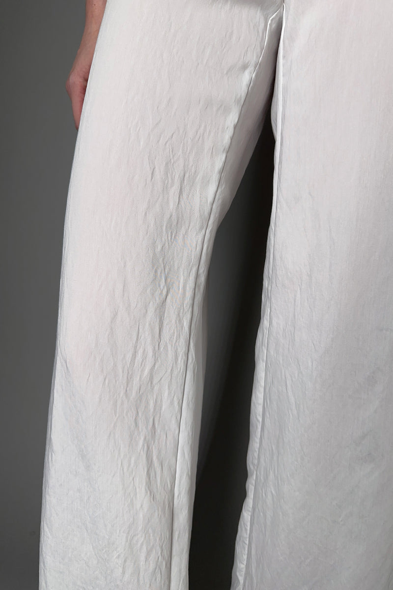 Tonet Cotton Feel Summer Trousers in White