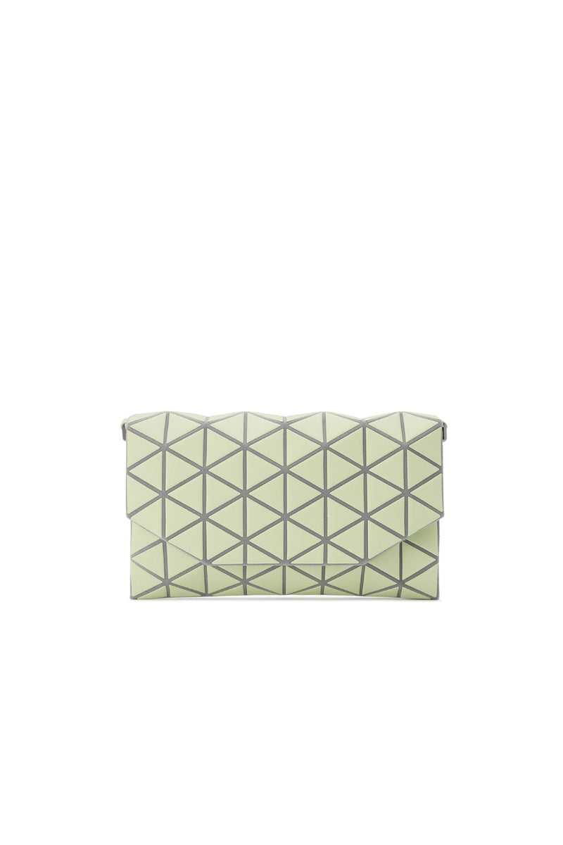 Bao Bao Issey Miyake Tonneau Matte Shoulder Bag in Light Green