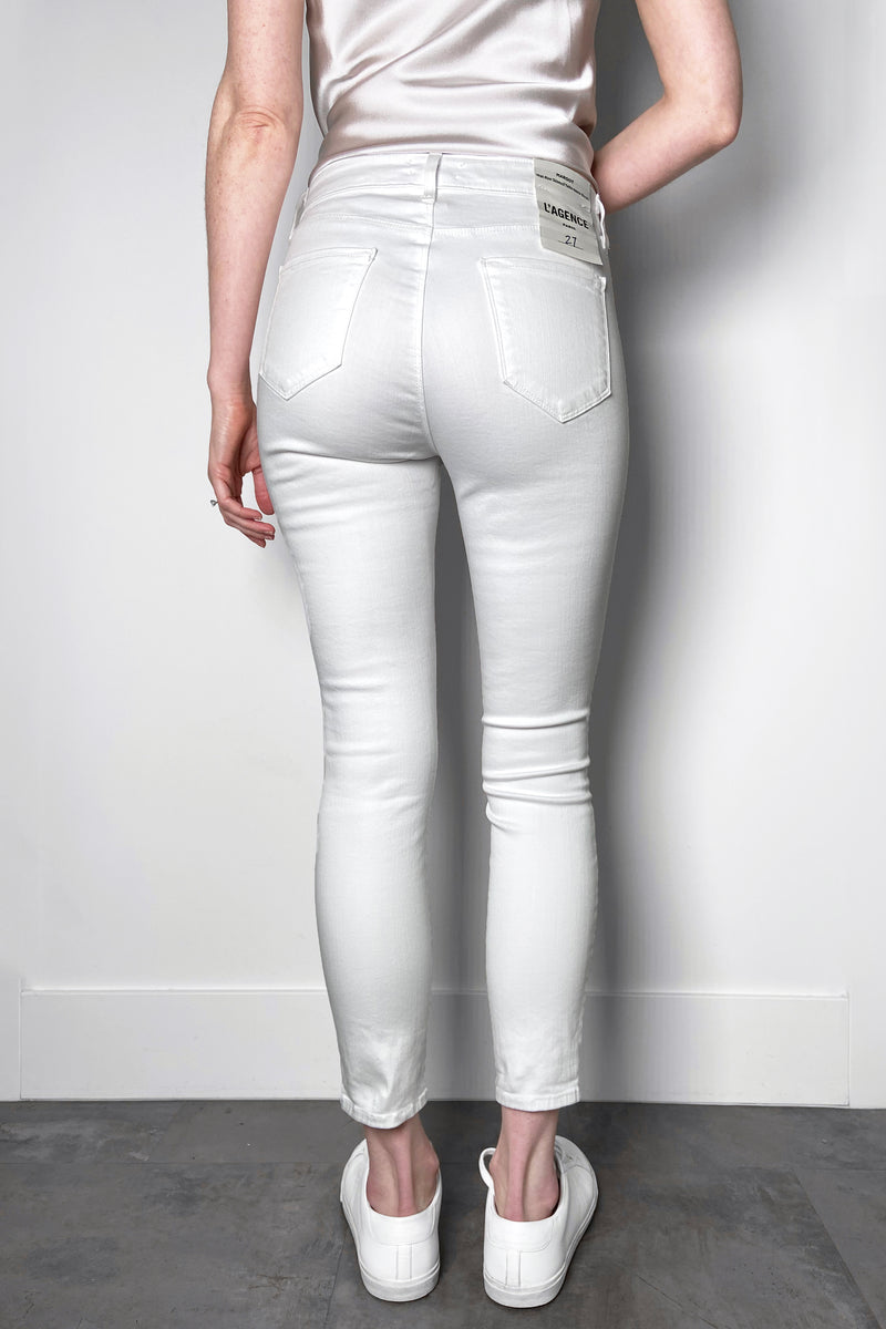 L'Agence "Blanc" Margot White Jeans - Ashia Mode