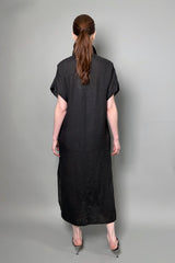 Antonelli Moena Linen Duster-Dress in Black