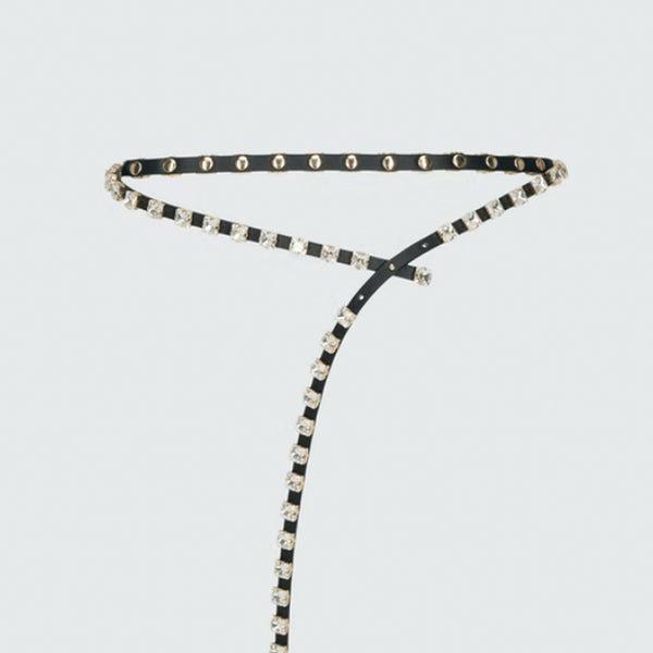 Dorothee Schumacher Glitzy Jewelled Belt – Ashia Mode Dorothee Schumacher Glitzy Jewelled Belt – Ashia Mode