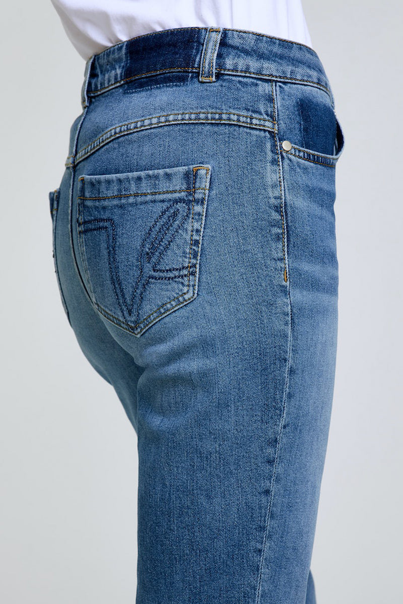 Dorothee Schumacher New Arrivals Denim Love Cropped Pants - Ashia Mode