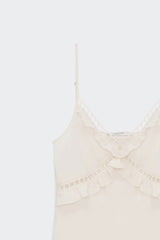 Dorothee Schumacher Sale Fluid Volumes Top in Off White - Ashia Mode