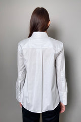 Dorothee Schumacher Sale Striped Sophistication Blouse - Ashia Mode