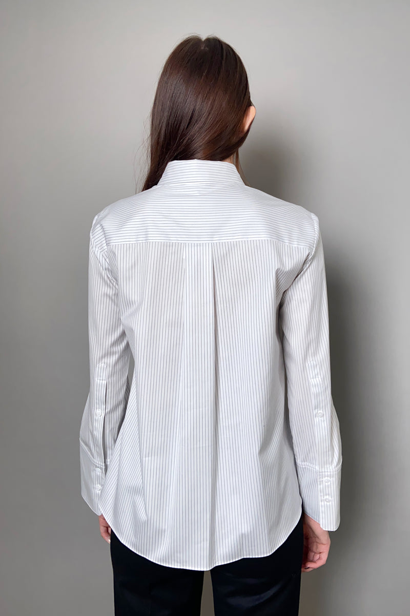 Dorothee Schumacher Sale Striped Sophistication Blouse - Ashia Mode