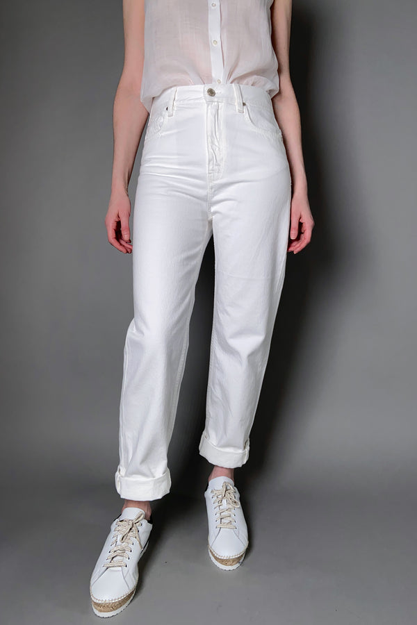 Dorothee Schumacher White Denim Attraction Pants