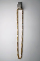 Erickson Beamon Long Gold Swarovski Necklace