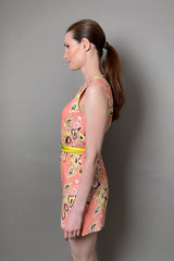 Emilio Pucci Africana-Print Jumpsuit in Pink