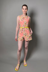 Emilio Pucci Africana-Print Jumpsuit in Pink