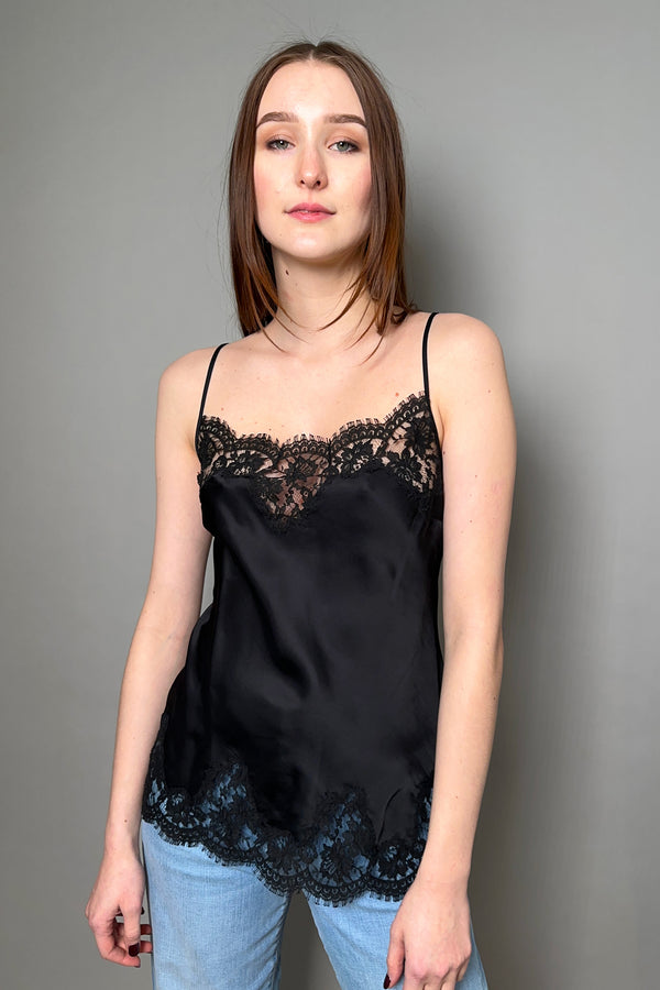 Ermanno Scervino Firenze Lace Camisole in Black