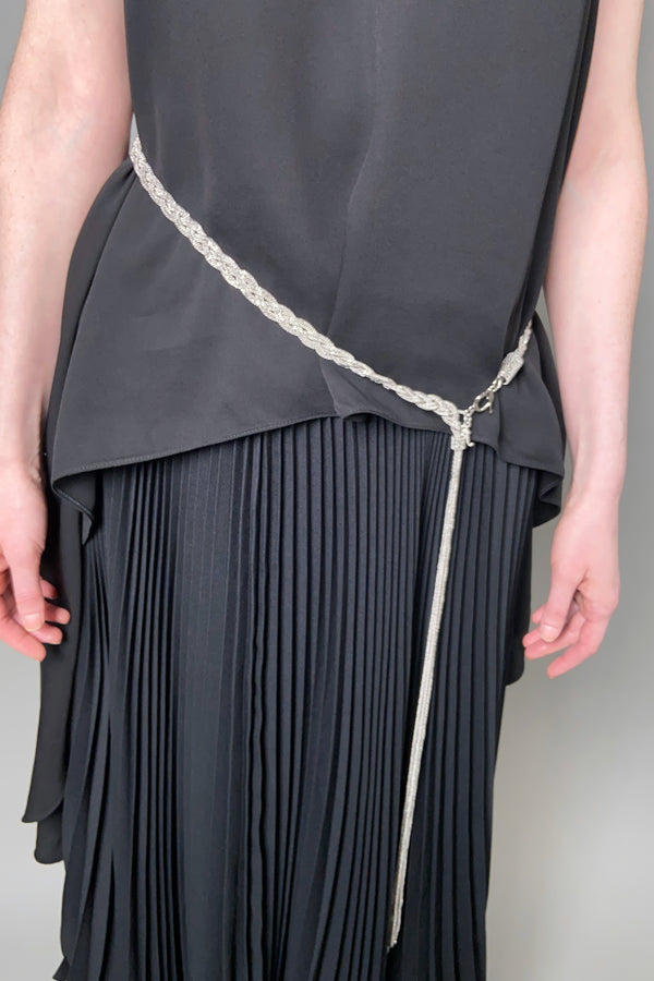 Fabiana Filippi Brilliant Braided Belt Necklace