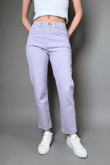 Lorena Antoniazzi Straight Fit Jeans in Lavender