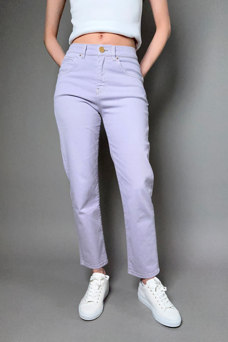 Lorena Antoniazzi Straight Fit Jeans in Lavender