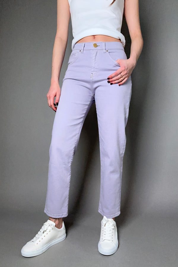 Lorena Antoniazzi Straight Fit Jeans in Lavender