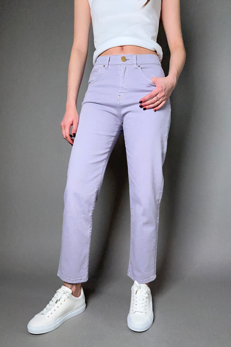 Lorena Antoniazzi Straight Fit Jeans in Lavender