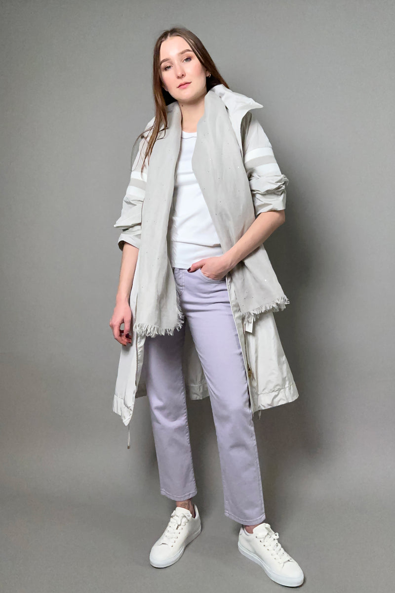 Lorena Antoniazzi Straight Fit Jeans in Lavender