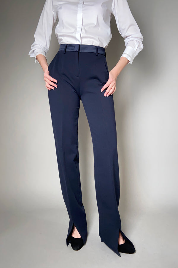 Fabiana Filippi Tuxedo Trousers in Navy